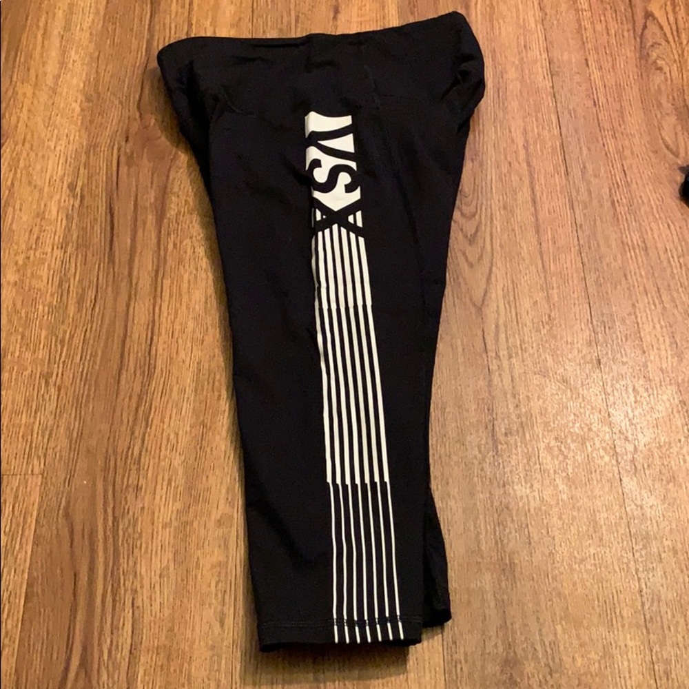 VSX cropped workout pants